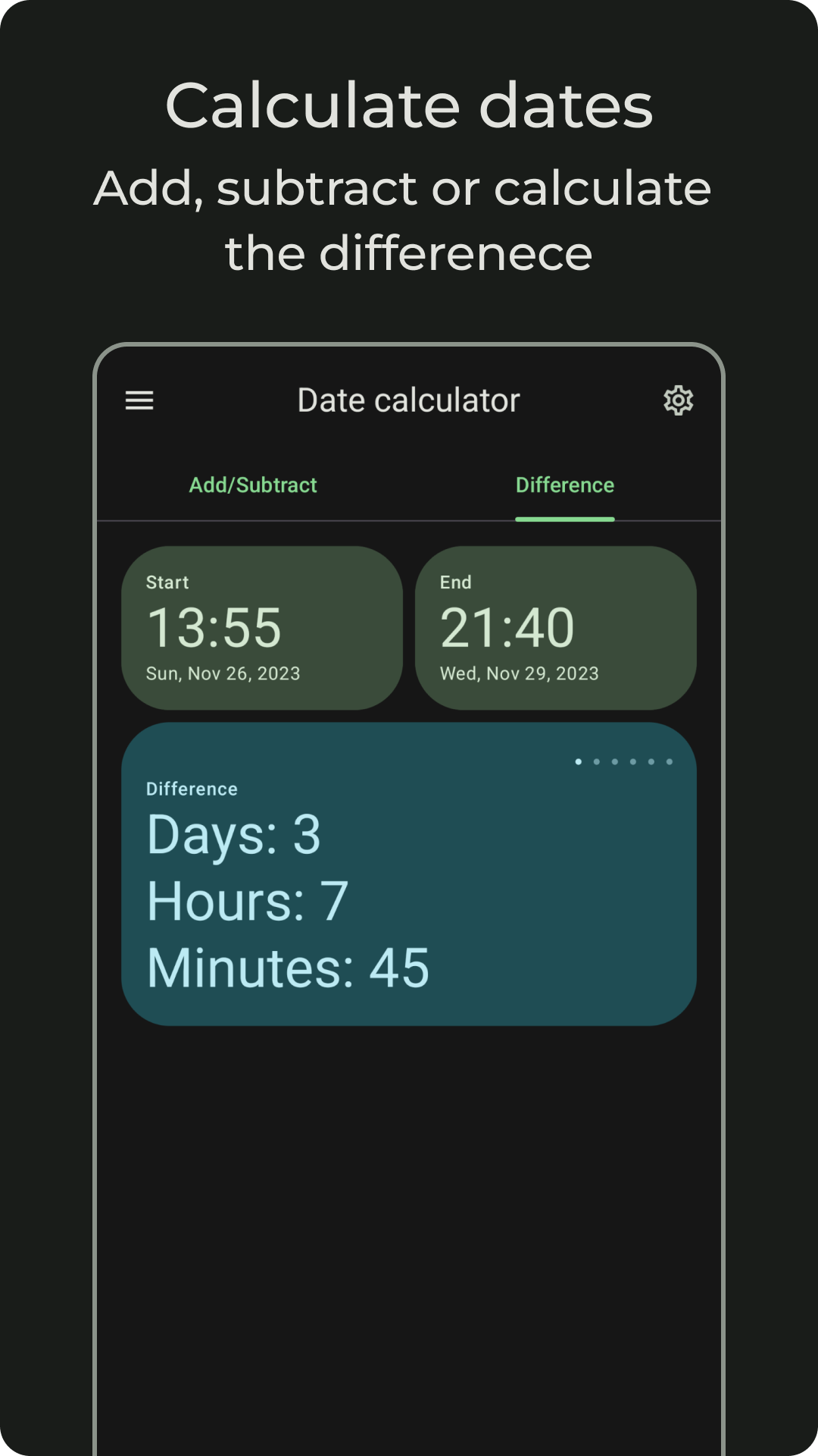 Screenshot of NumberHub